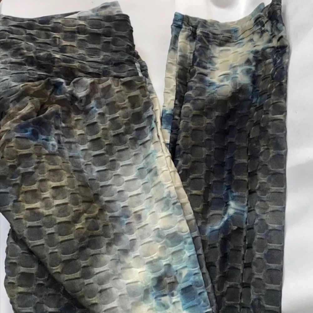 Tie Dye scrunch butt lifting leggings New - Picture 6 of 8
